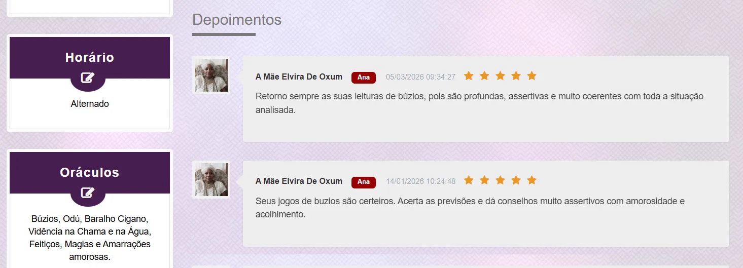 Depoimento real de cliente