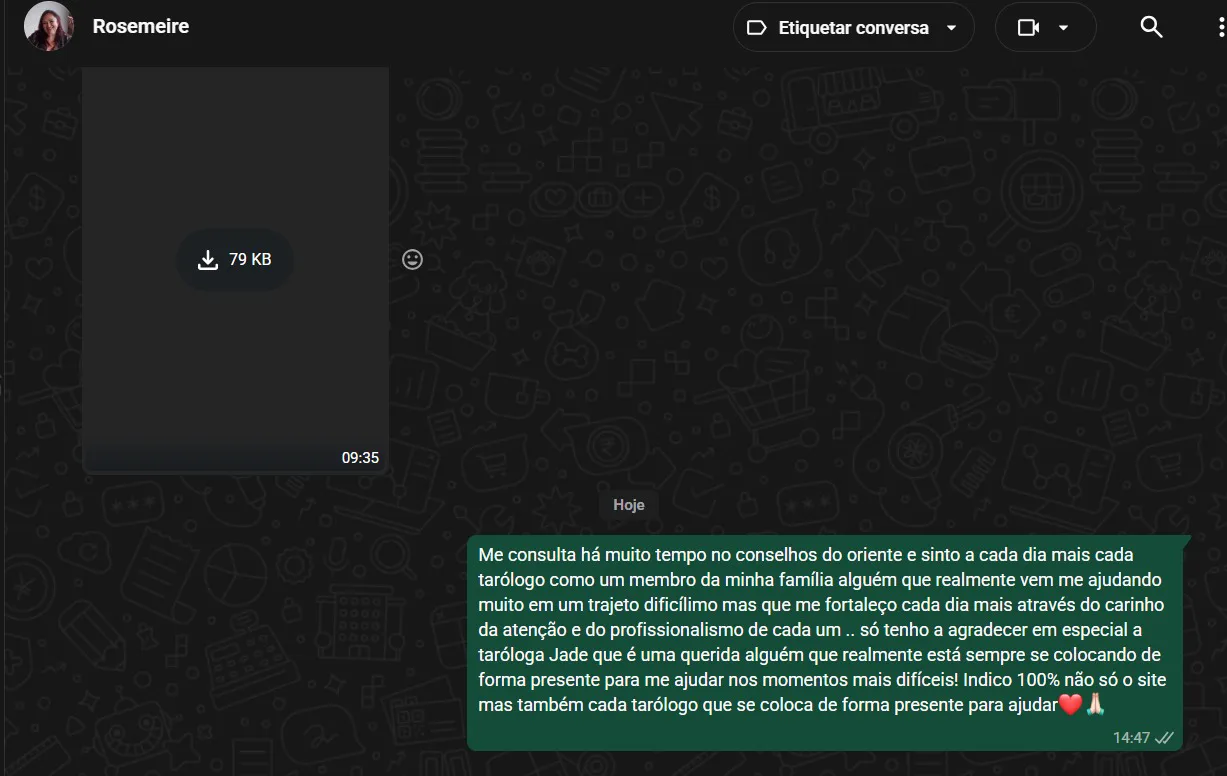 Depoimento real de cliente